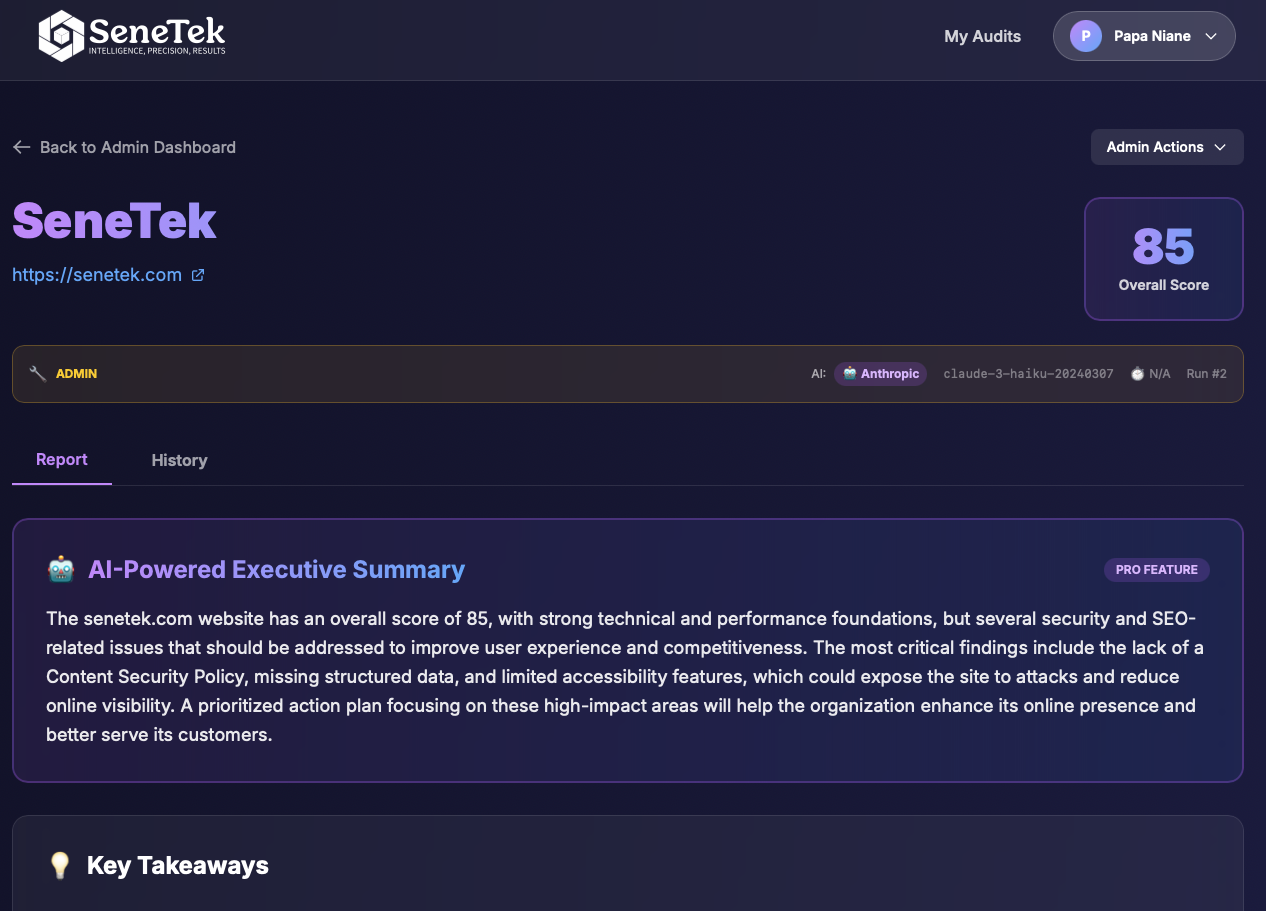 AI-Powered Executive Summary
